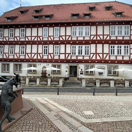 Altes Rathaus Hotel-Restaurant-Cafe Wolfhagen Exterior foto